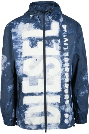 Diesel Hombre, Chaquetas, Azul, Talla: L