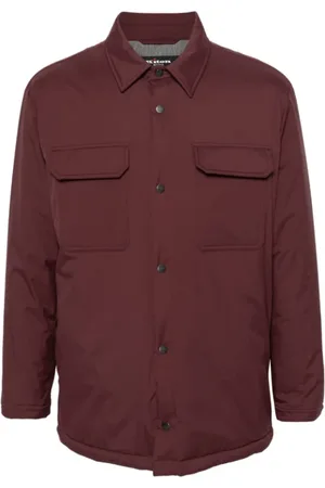 Kiton Hombre, Chaquetas, Rojo, Talla: XL