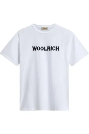 Woolrich Hombre, Camisetas, Blanco, Talla: M