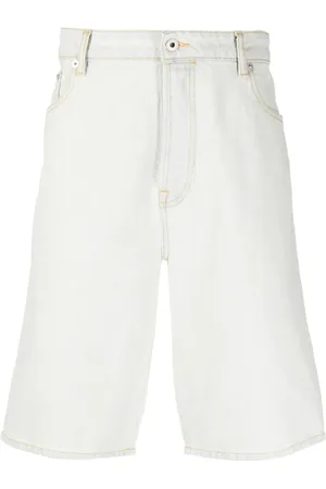Kenzo Hombre, Pantalones cortos, Blanco, Talla: W31