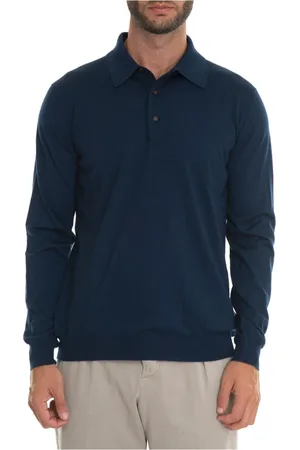 Kiton Hombre, Camisetas, Azul, Talla: L