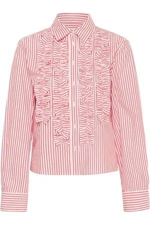 Part Two Mujer, Blusas y Camisas, Rojo, Talla: M