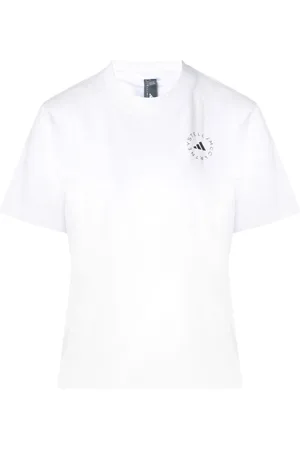 adidas Mujer, Camisetas, Blanco, Talla: S