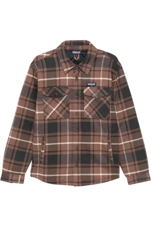 Patagonia Hombre, Camisas, Marrón, Talla: L