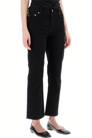 Tory Burch Mujer, Vaqueros, Negro, Talla: W28