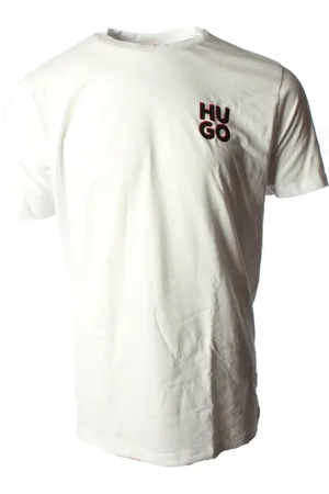 HUGO BOSS Hombre, Camisetas, Blanco, Talla: S