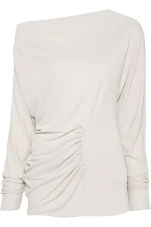 Khaite Mujer, Camisetas, Blanco, Talla: S