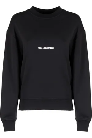 Karl Lagerfeld Mujer, Sudaderas, Negro, Talla: L