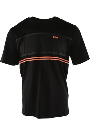HUGO BOSS Hombre, Camisetas, Negro, Talla: XL