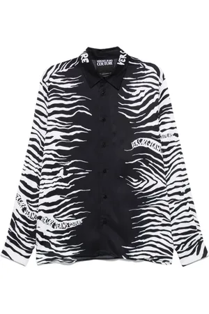 VERSACE Hombre, Camisas, Negro, Talla: M