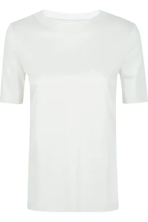 ELEVENTY Mujer, Camisetas, Blanco, Talla: L