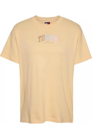 Tommy Hilfiger Mujer, Camisetas, Amarillo, Talla: L