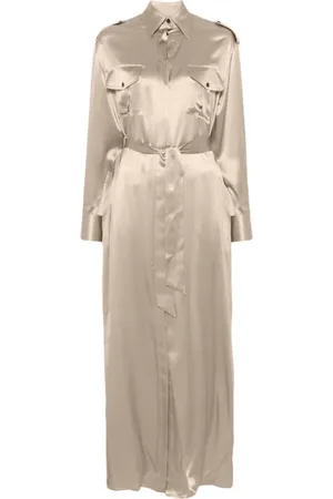 Kiton Mujer, Vestidos, Marrón, Talla: S