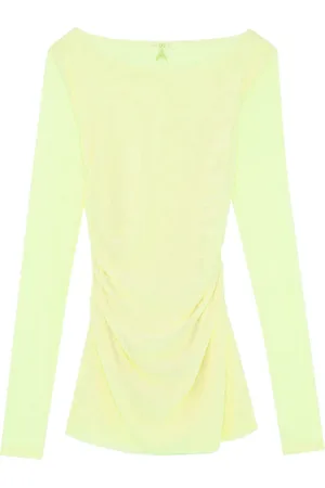 Patrizia Pepe Mujer, Blusas y Camisas, Amarillo, Talla: S