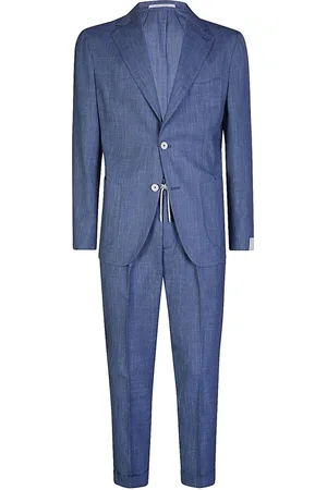ELEVENTY Hombre, Trajes, Azul, Talla: S