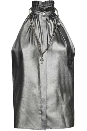 John Richmond Mujer, Camisetas, Gris, Talla: S