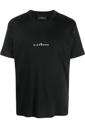 John Richmond Hombre, Camisetas, Negro, Talla: XL