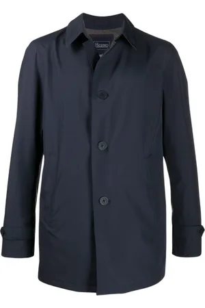 HERNO Hombre, Abrigos, Azul, Talla: XL
