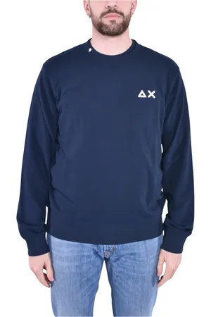 sun68 Hombre, Sudaderas, Azul, Talla: M