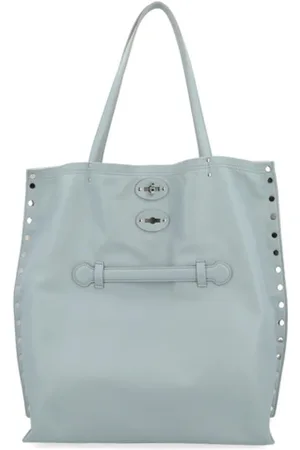 Zanellato Mujer, Bolsos, Azul, Talla: ONE Size
