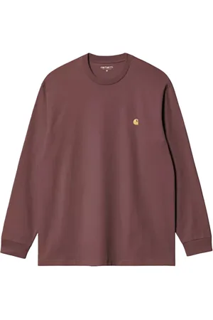 Carhartt Hombre, Camisetas, Marrón, Talla: S