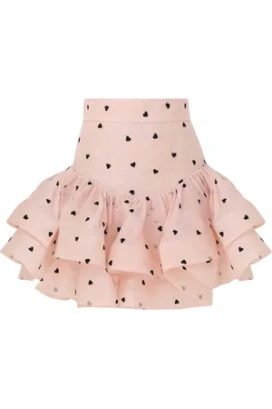 ZIMMERMANN Mujer, Faldas, Rosa, Talla: S