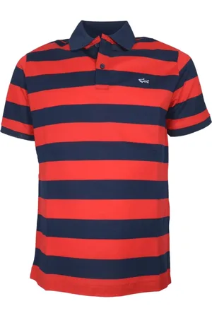 Paul & Shark Hombre, Camisetas, Azul, Talla: M