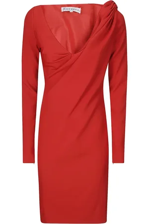 J.W.Anderson Mujer, Vestidos, Rojo, Talla: S