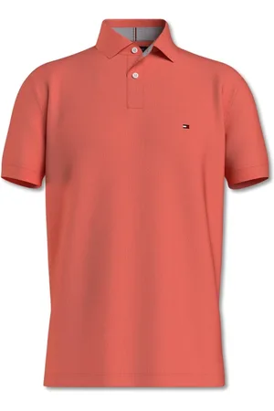 Tommy Hilfiger Hombre, Camisetas, Naranja, Talla: S