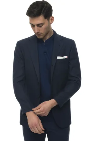 Kiton Hombre, Trajes, Azul, Talla: L