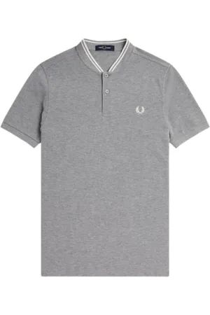 Fred Perry Hombre, Camisetas, Gris, Talla: XS