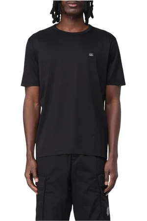C.P. Company Hombre, Camisetas, Negro, Talla: XL