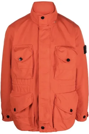 Stone Island Hombre, Chaquetas, Naranja, Talla: L