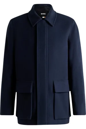 HUGO BOSS Hombre, Chaquetas, Azul, Talla: L