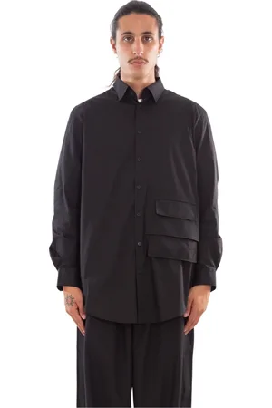 Y-3 Hombre, Camisas, Negro, Talla: S