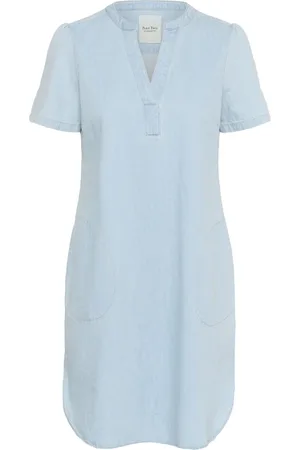 Part Two Mujer, Vestidos, Azul, Talla: 2XS