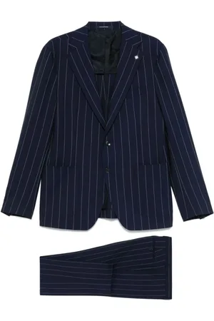 TAGLIATORE Hombre, Trajes, Azul, Talla: L
