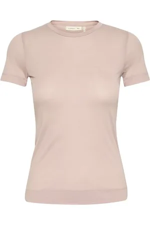 INWEAR Mujer, Camisetas, Rosa, Talla: S