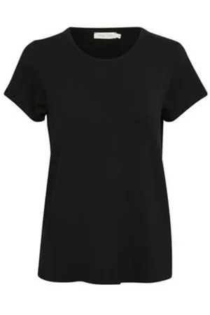 Part Two Mujer, Camisetas, Negro, Talla: S