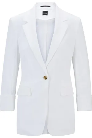 HUGO BOSS Mujer, Chaquetas, Blanco, Talla: 2XL