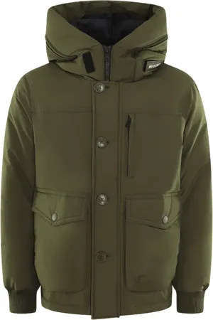 Woolrich Hombre, Chaquetas, Verde, Talla: L
