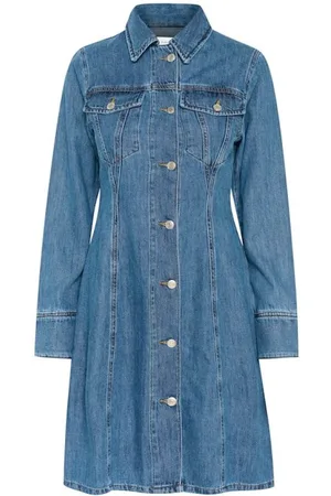 INWEAR Mujer, Vestidos, Azul, Talla: M
