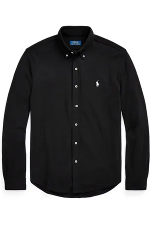 Ralph Lauren Hombre, Camisas, Negro, Talla: S