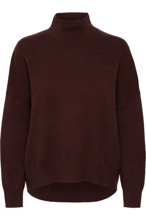 INWEAR Mujer, Jerseys, Marrón, Talla: L