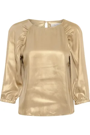 Part Two Mujer, Blusas y Camisas, Amarillo, Talla: M