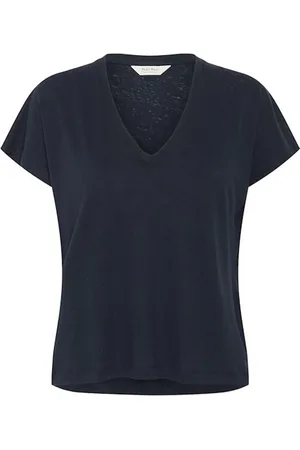 Part Two Mujer, Camisetas, Negro, Talla: S