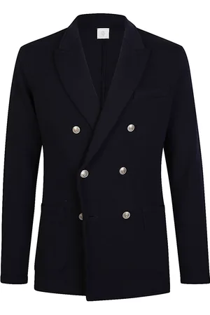 ELEVENTY Hombre, Chaquetas, Azul, Talla: L
