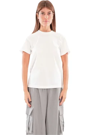 Y-3 Mujer, Camisetas, Blanco, Talla: M