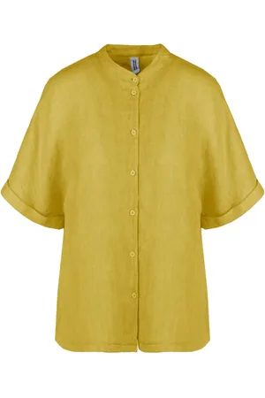 Bomboogie Mujer, Blusas y Camisas, Amarillo, Talla: M
