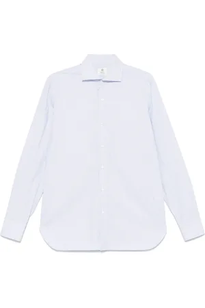 LUIGI BORRELLI NAPOLI Hombre, Camisas, Blanco, Talla: L